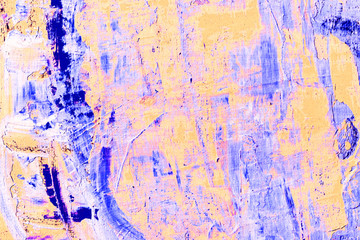 Abstract art background. Acrylic painting. Fragment of the canvas. Multicolor texture. Modern Art. 