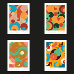 Obraz premium Abstract Posters Set 01