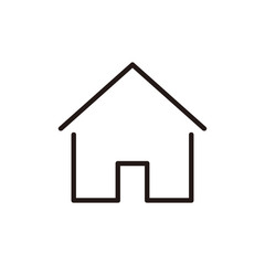 House icon vector illustration sign