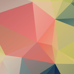 Abstract Color Polygon Background Design, Abstract Geometric Origami Style With Gradient