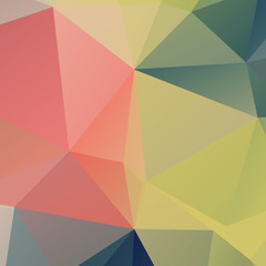 Abstract Color Polygon Background Design, Abstract Geometric Origami Style With Gradient