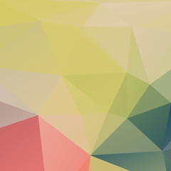 Abstract Color Polygon Background Design, Abstract Geometric Origami Style With Gradient