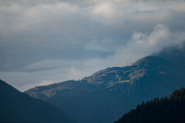 view of mountains