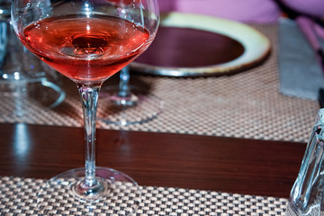 Red Wine in the Glasses