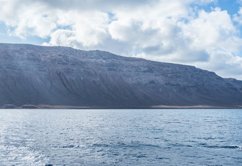 Seascape on island Lanzarote, Canary Islands