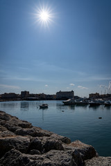 The Bay of Syracuse Italy