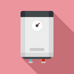 Boiler icon. Flat illustration of boiler vector icon for web design