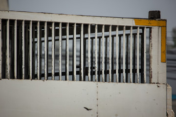 Animal cage container truck