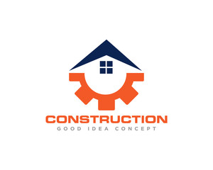 Construction Building Logo Icon Design Vector