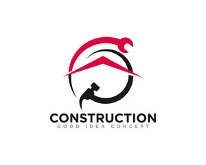 Construction Building Logo Icon Design Vector