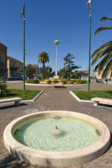 Square in Foggia by Morning, Puglia, Italy