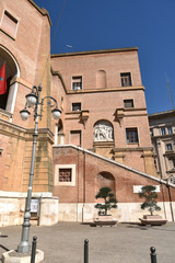 Ancient Mussolini Buildings in Foggia, Italy