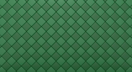 3D rendering of the green grid background.