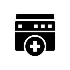 Obraz premium New Tab Vector Colour With Glyph Icon Illustration