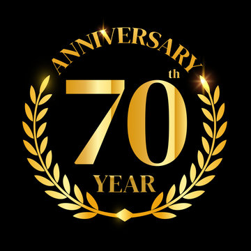 70th golden anniversary logo