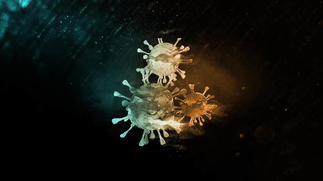 Human Virus Modern Logo in 4k