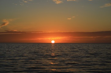 Horizon over the sea