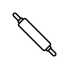 rolling pin icon vector template