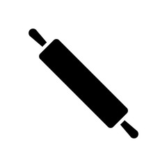 rolling pin icon vector template