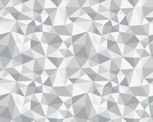 Seamless Vector Background from cells, triangles. Irregular Mosaic backdrop.	
