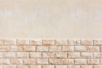 Textura muro liso y con ladrillos