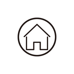 House vector icon illustration sign