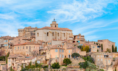 Fototapeta premium Beautiful medieval town Gordes - Provence, France