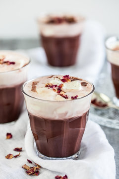 Red velvet hot chocolate