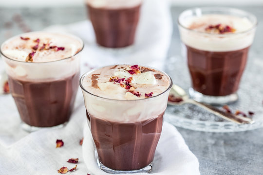 Red velvet hot chocolate