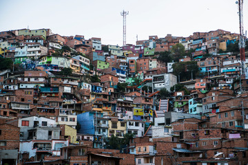 Comuna 13 Graffiti neighborhood Medellin Colombia