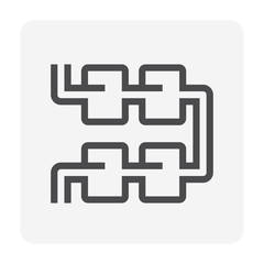 Obraz premium water treatment icon