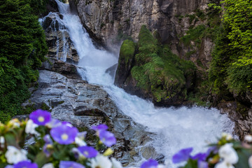 Waterfall in Bad Gastein, Austria