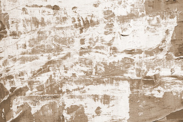 Abstract art background. Acrylic painting. Fragment of the canvas. Beige texture. Modern Art. 