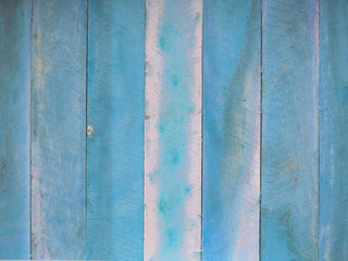 old blue wooden for abstract background, rustic wooden wall