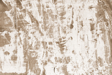 Abstract art background. Acrylic painting. Fragment of the canvas. Beige texture. Modern Art. 