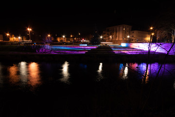 Beleuchtung Lichttechnik, LED, Lemgo, Langenbrücker, Tor,
