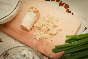 Traditional Easter breakfast