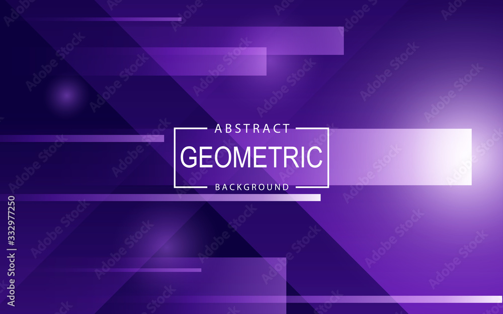 Poster minimal geometric abstract background with dynamic purple color composition. trendy gradient and fut