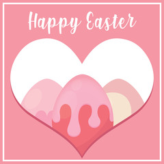 Happy easter card