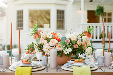 Summertime Wedding Reception