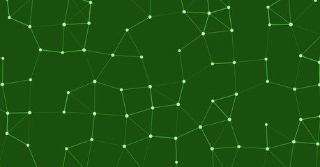 Network Mesh Procedural Art background illustration