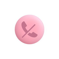 Hang Up -  Modern App Button