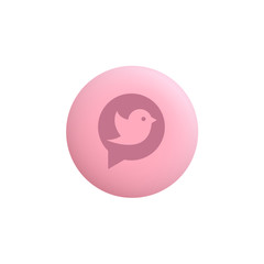 Tweet -  Modern App Button