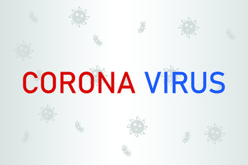 Corona virus background, corona virus infographic, template.