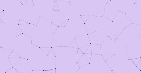 Network Mesh Procedural Art background illustration