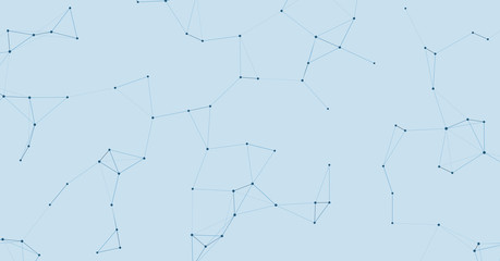 Network Mesh Procedural Art background illustration