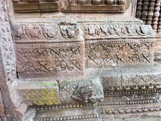 Phanom Rung Historical Park,is Castle Rock old Architecture about a thousand years ago at Buriram...