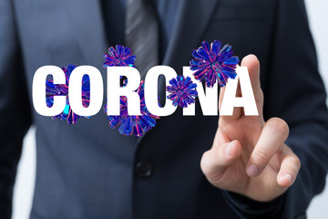 epidemic coronavirus 2019-nCoV 3d (2019-nCoV). .