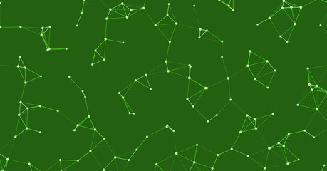 Network Mesh Procedural Art background illustration