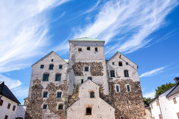 Fototapeta na wymiar View of The Turku Castle, Finland